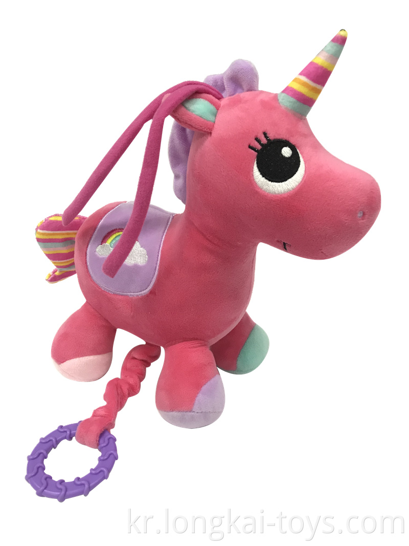 Plush Unicorn Playing Music